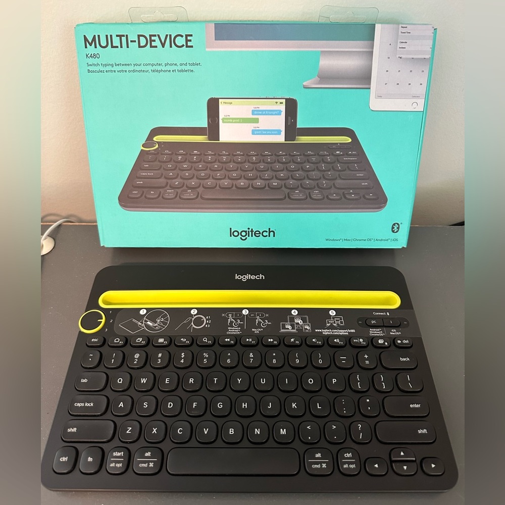 Logitech K480 Bluetooth keyboard